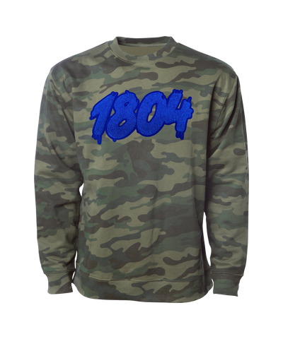Forest Camo - Blue 1804 Badge
